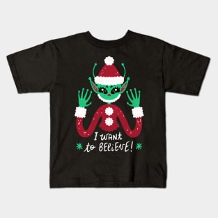 I want to believe Kids T-Shirt